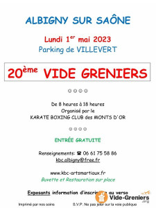 20ème VIDE GRENIER du Karaté Boxing Club photo