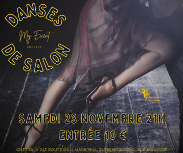 23/11 Soirée danses de salon by My Event Concept photo