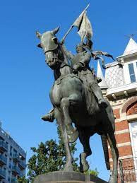A Jeanne d'Arc Statue photo