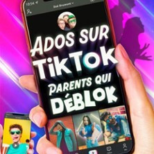 Ados sur TikTok, Parents qui Déblok photo