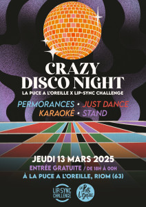  AFTERWORK CRAZY DISCO NIGHT AVEC LIP SYNC CHALLENGE - La Puce a L'Oreille photo