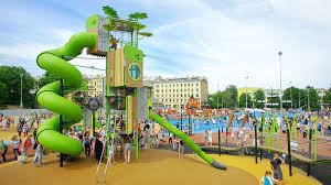Aire de jeux pour les enfants photo
