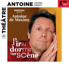 Antoine de Maximy - J'irai Dormir Sur Scène - Théâtre Antoine, Paris photo