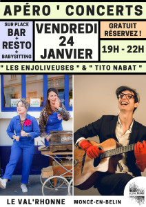 Apéro'concerts "Les enjoliveuses" & "Tito Nabat" photo