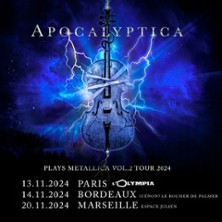 Apocalyptica - Plays Metallica Vol.2 Tour 2024 photo