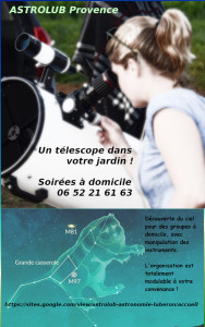 Astronomie autour d'un télescope  photo