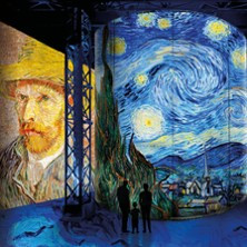 Atelier des Lumières - Expositions Immersives : Van Gogh, la Nuit Etoilée / Le J photo