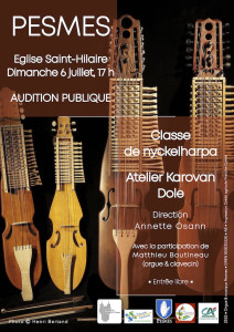 Audition annuelle de la classe de nyckelharpa de Dole photo