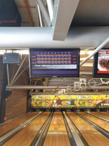 Bowling arcade pizza billard photo