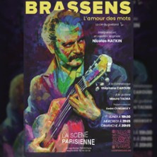 Brassens l'Amour des Mots - La Scène Parisienne, Paris photo