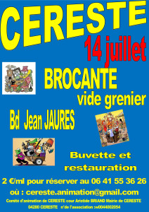 Brocante du 14 juillet photo