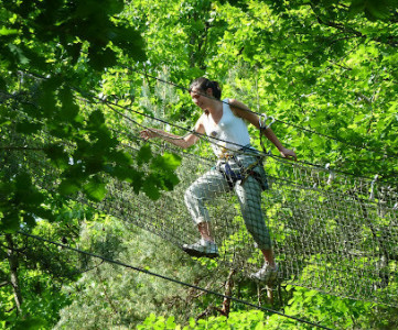 Call Tree Forest Adventure Course Dordogne photo