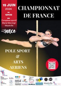 Championnat de France pole sport et cerceau aérien photo