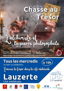 Chasse au trésor : l'alchimiste et la pierre philosophale photo
