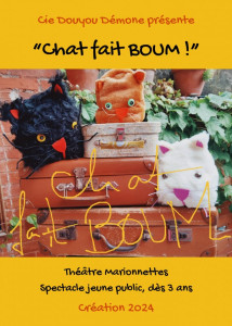 Chat fait BOUM ! photo