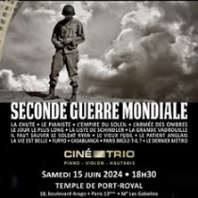 Ciné-Trio : Seconde Guerre Mondiale - Concert de Musiques de Film n°62 photo