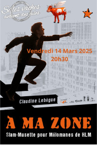 Claudine Lebègue « À ma Zone » photo