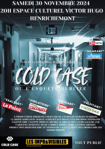 "COLD CASE " pièce improvisée par les IMPR&VISIBLES photo