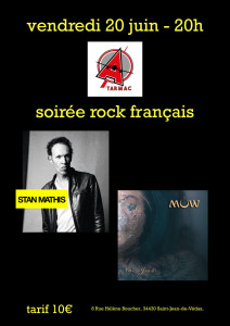 Concert 2 groupes STAN MATHIS et MOW photo