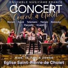 Concert à Cholet : Vivaldi, Mozart, Tiersen, Telemann, Fauré, Piazzolla photo