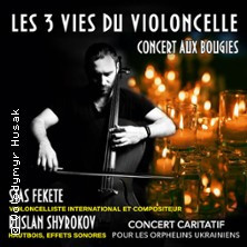 Concert aux Bougies Stas Fekete - Les 3 Vies du Violoncelle photo