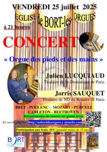 Concert d'orgue à 4 pieds et 4 mains photo