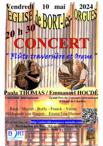 concert flûte traversière et orgue photo