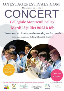 Concert « KES XI Shakespeare’s School » de Stratford upon Avon – Angleterre photo