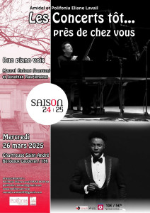 Concert tôt... duo piano voix photo