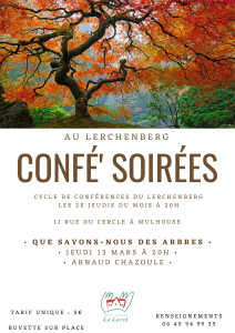 Confé' Soirées - Que savons-nous des arbres photo