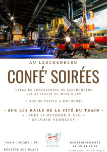 Confé' Soirées - Sur les rails de la Cité du Train photo