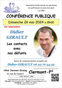 Conférence de Didier GIRAULT photo