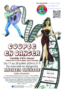 "Couple en Danger", comédie d’Éric Assous à Antibéa Théâtre  photo