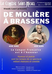 De Molière à Brassens photo