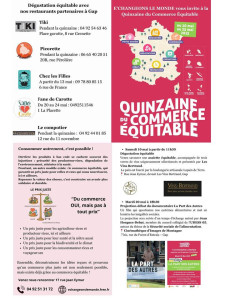 Dégustation équitable photo