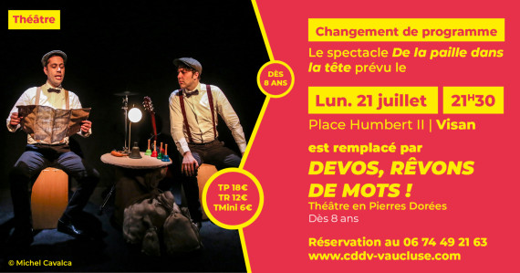 Devos, rêvons de mots photo