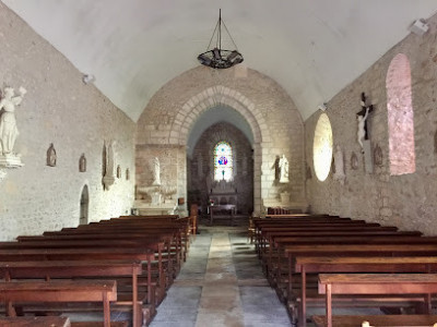 Eglise à Mazerolles photo