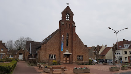 Église catholique du Sacré-Cœur-de-Jésus à Bray-Dunes photo