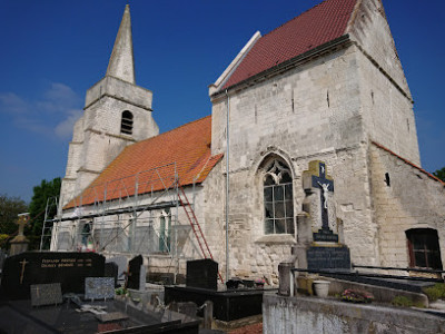Église catholique Saint-Germain à Serny-lès-Enquin-lès-Mines et son Cimetière photo