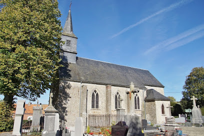 Église catholique Saint-Lambert et son Cimetière à Boursin photo