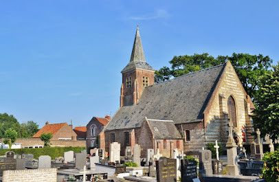 Église catholique Saint-Quentin à Broxeele et son Cimetière photo