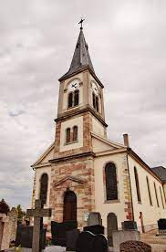 Eglise de Blodelsheim. photo