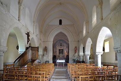 Église Saint-Aubin d'Acqueville XIIIème siècle MH photo