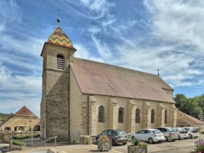 Eglise Saint Martin et Presbytere de Pirey photo