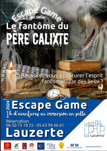 Escape Game : le fantôme du Père Calixte photo