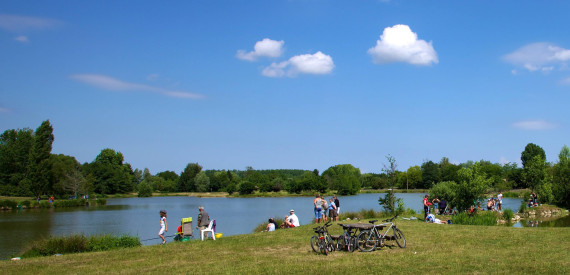 Etang de pêche photo