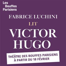 Fabrice Luchini Lit Victor Hugo - Théâtre des Bouffes Parisiens, Paris photo