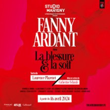 Fanny Ardant dans « La Blessure et la Soif » - Studio Marigny, Paris photo