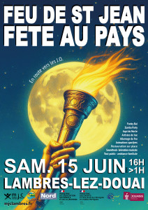 Feu de St Jean - Fête au pays photo