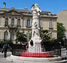 Fontaine monument à Gavarni photo
